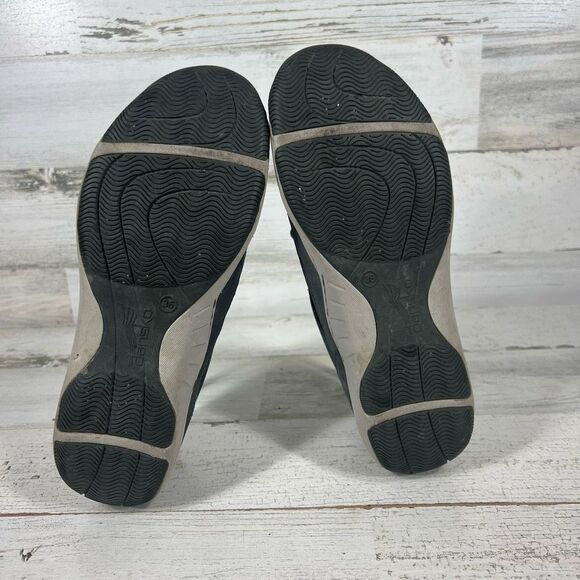 Dansko Womens Mesh Leather Drawstring Sneakers Comfort Shoes Gray‎ Size 36 - Picture 7 of 9